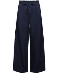 Esprit - Pantalon en coton et lin - Lyst