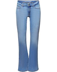 Esprit - Bootcut Jeans Met Middelhoge Taille - Lyst