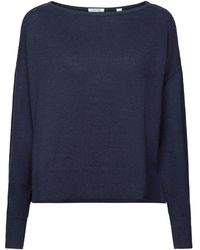 Esprit - Sweater Van Katoen En Linnen - Lyst