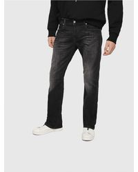 DIESEL Zatiny 087am Stretch Bootcut Jeans - Black
