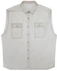 Rick Owens - Sleeveless Tommy Jumbo Outershirt - Lyst