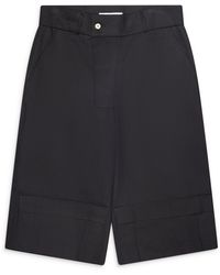 BRYAN JIMENE`Z - Denim Bunker Bermudas - Lyst