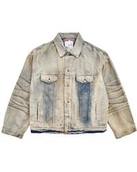 Acne Studios - Oversize Denim Jacket Light - Lyst