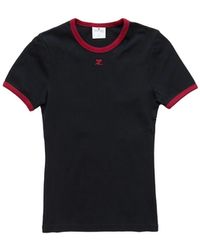 Courreges - Signature Contrast T-Shirt - Lyst