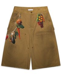 Doublet - Vegetable Embroidery Shorts - Lyst