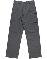Marni - Wool Trousers With Cargo Pocket - Lyst