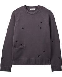 Undercover - Embroidered Patch Pocket Sweater - Lyst