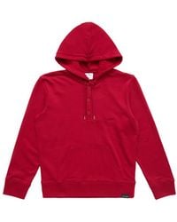 Courreges - Embroidered Snapped Hoodie - Lyst