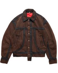 Eckhaus Latta - Outline El Redux Denim Jacket - Lyst