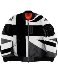 TAKAHIROMIYASHITA TheSoloist. - Back Gusset Sleeve Flight Jacket (Union Jack) - Lyst