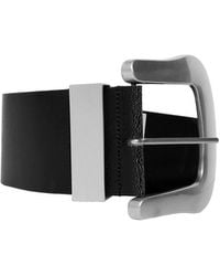 小物 MOWALOLA MAXINE BUCKLE BELT Mowalola Maxine Buckle Belt in Black for Men | Lyst