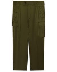 McQueen - Straight Leg Cargo Pants Khaki - Lyst