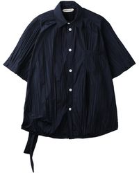 NAMACHEKO - Ven Crinkled Short Sleeve Shirt - Lyst