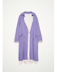 Edward Cuming - Throw-On Piece Dyed Duster Coat - Lyst