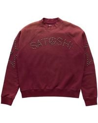 Satoshi Nakamoto - Star Studded Crewneck Sweatshirt - Lyst