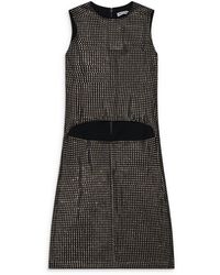 Alexander Wang - High-Low Tank Top W/ Allover Hotfix - Lyst