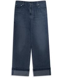 Simone Rocha - Straight Leg Jeans W/ Emb - Lyst