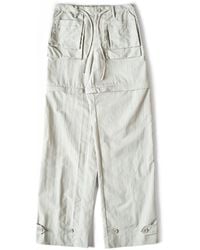 Helmut Lang - Nylon Zip Cargo Pants - Lyst