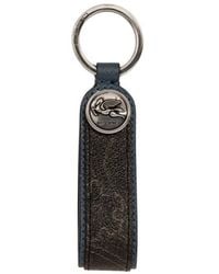 Etro - Arnica Key Ring With Pegaso Coin - Lyst