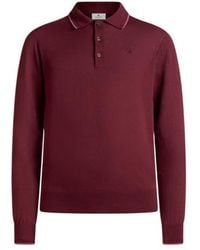 Etro - Cotton-Blend Polo Shirt With Pegaso Embroidery - Lyst