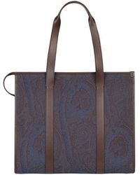 Etro - Essential Jacquard Tote Bag - Lyst