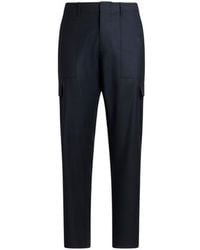 Etro - Wool Cargo Trousers - Lyst