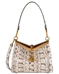 Etro - Small Elaphe Leather Vela Bag - Lyst