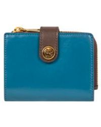 Etro - Small Leather Wallet - Lyst