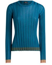 Etro - Ribbed Sweater - Lyst