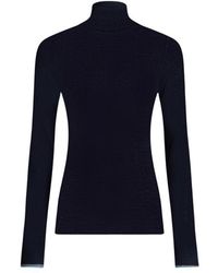 Etro - Wool Jacquard Turtleneck Sweater - Lyst