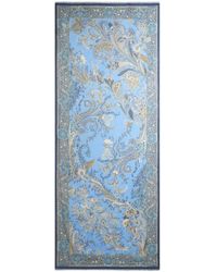 Etro - Scarf With Flora And Fauna Motif - Lyst