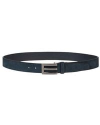 Etro - Belt With Monogram Buckle - Lyst
