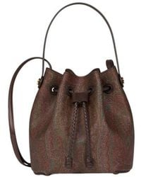 Etro - Borsa Mini A Secchiello Arnica, Donna - Lyst