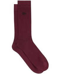 Etro - Cotton-Blend Socks With Pegaso Logo - Lyst