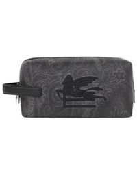 Etro - Essential Small Jacquard Pouch - Lyst