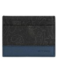 Etro - Arnica Card Holder With Leather Insert - Lyst