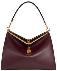 Etro - Large Leather Vela Bag - Lyst