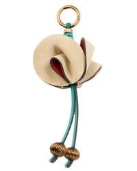 Etro - Suede Flower Charm - Lyst