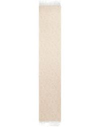 Etro - Wool And Cashmere Jacquard Scarf With Arnica Motif - Lyst