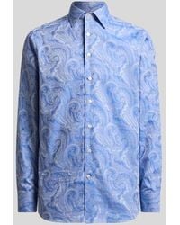 Etro - Floral Cotton Jacquard Shirt - Lyst