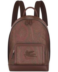Etro - Sac À Dos En Arnica Avec Pegaso, Homme - Lyst