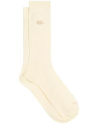 Etro - Cotton-Blend Socks With Pegaso Logo - Lyst