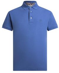 Etro - Cotton Polo Shirt With Pegaso - Lyst