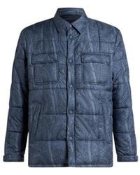 Etro - Quilted Overshirt - Lyst