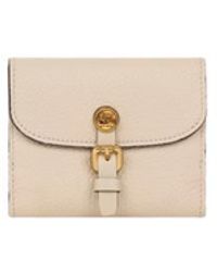 Etro - Small Tumbled Leather Pony Wallet - Lyst