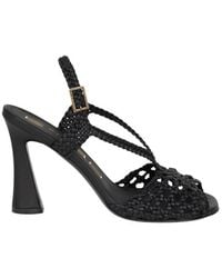 Etro - Woven High-Heeled Sandals - Lyst