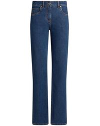 Etro - Jean Avec Brodé Au Dos, Femme, Taille - Lyst