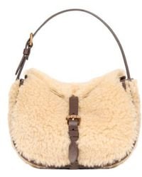 Etro - Small Shearling Pony Bag - Lyst