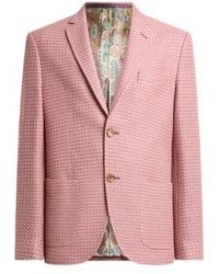 Etro - Cotton Jersey Blazer - Lyst