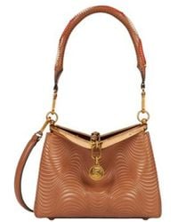 Etro - Borsa Vela Piccola Con Motivo Ondulato, Donna - Lyst